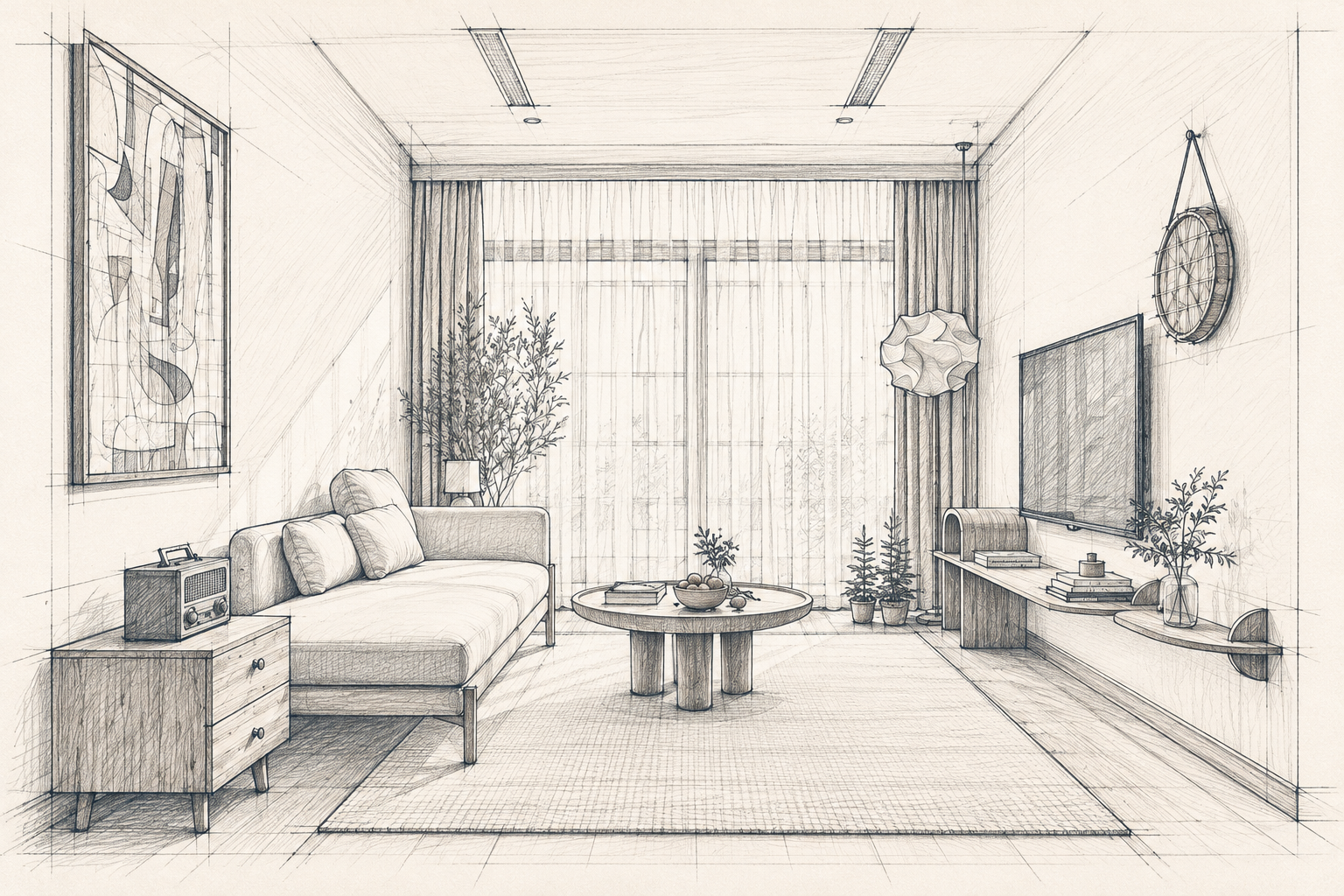 Thiết kế nội thất — công trình Quang Anh